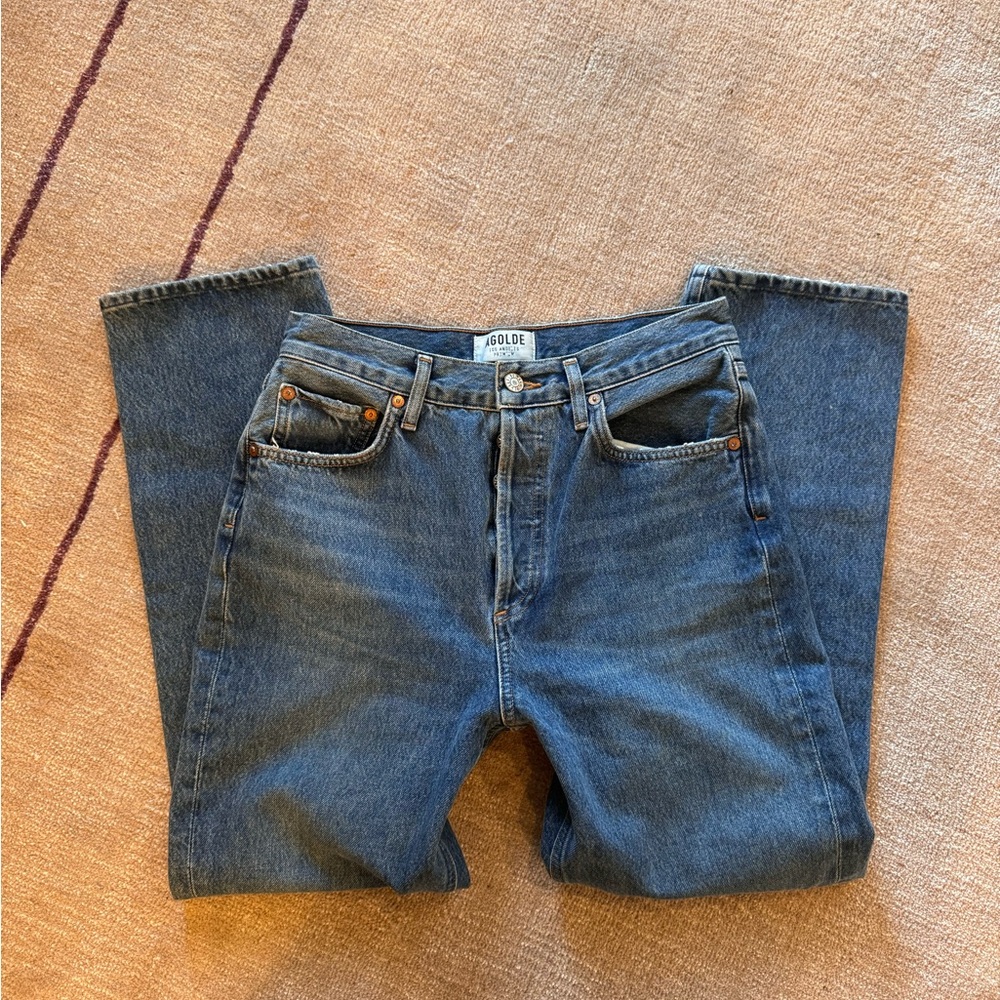 Agolde 90’s straight leg denim size 26